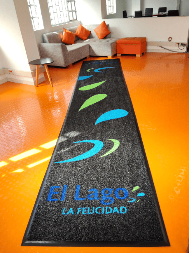 Tapetes para pasillos y zonas comunes de edificio de oficinas