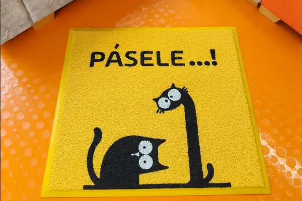 Tapete antideslizante personalizado con logo para empresa Bogotá